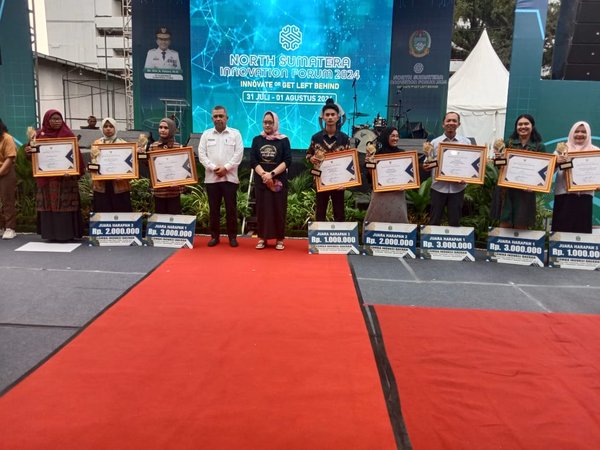 Juara Harapan 1 Lomba Ketahanan Pangan Tk Sumut